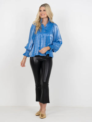 Charlotte top- Sapphire