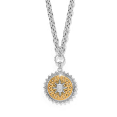 Mosaic Nova Pendant Necklace