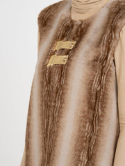 Roxy Vest- Faux Fur