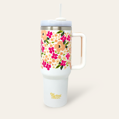 40oz Take Me Everywhere Tumbler - Lively Flora