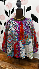 Michaella peasant blouse- Avelar