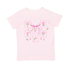 Bouquet Bow Short Sleeve T-Shirt