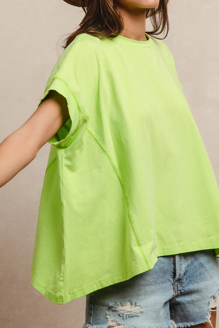 Oversized Short sleeve top