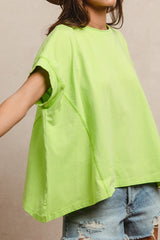 Oversized Short sleeve top