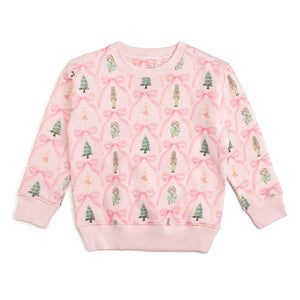 Nutcracker Trellis Christmas Sweatshirt and pants set