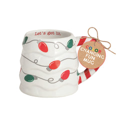 Christmas heat changing mug