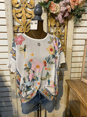 Mariafe blouse-White