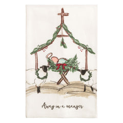 Religious print towel