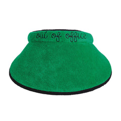Terry cloth visor