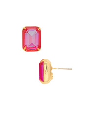 Everyday Stud Earrings - Red