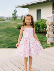 Camila Dress in Watermelon 