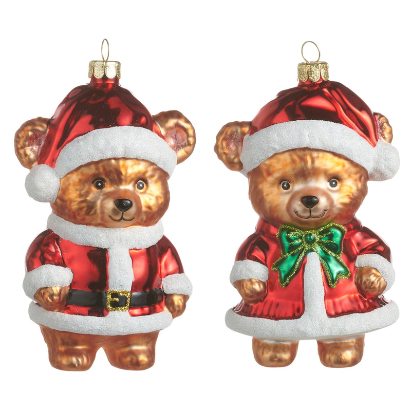 4.75” Teddy bear ornament