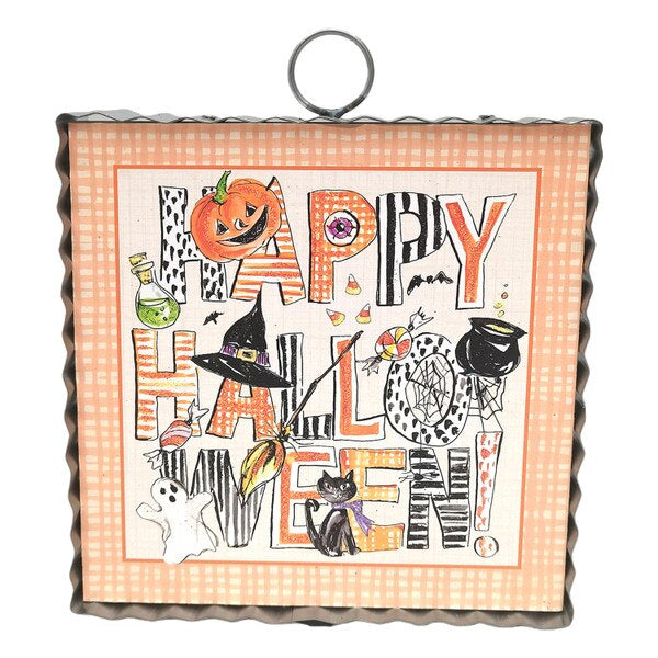 Happy halloween charm