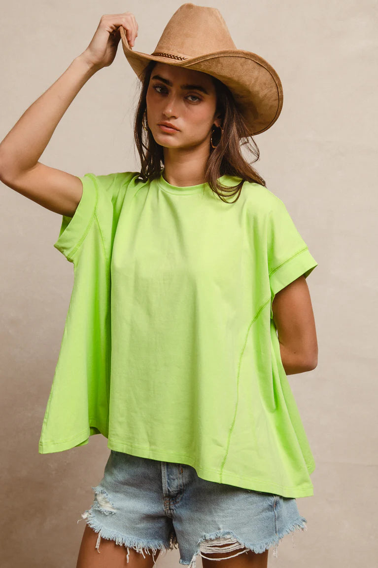 Oversized Short sleeve top