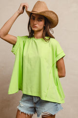 Oversized Short sleeve top