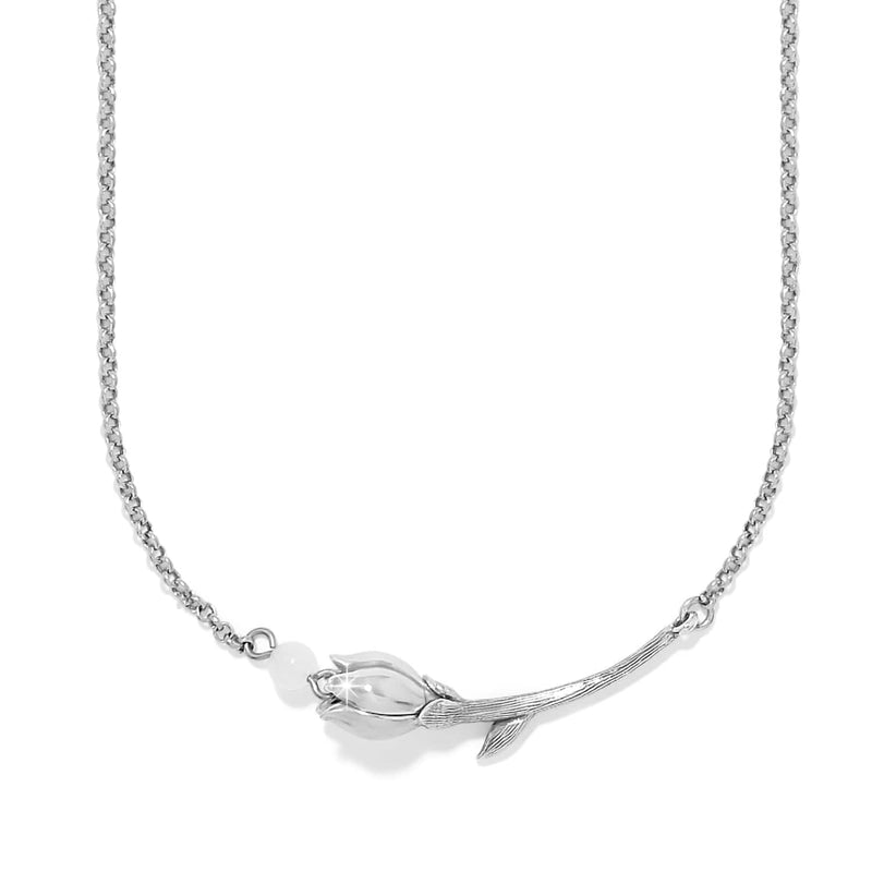 LA Tulipe Petal Bar Necklace