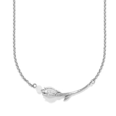 LA Tulipe Petal Bar Necklace