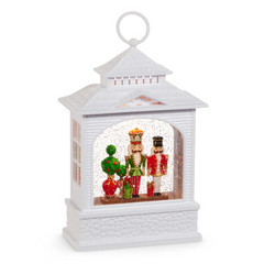 Nutcracker topiary water lantern