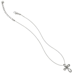 INTERLOCK PETITE CROSS NCKL