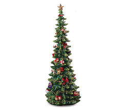 Lg resin decorated christmas tree