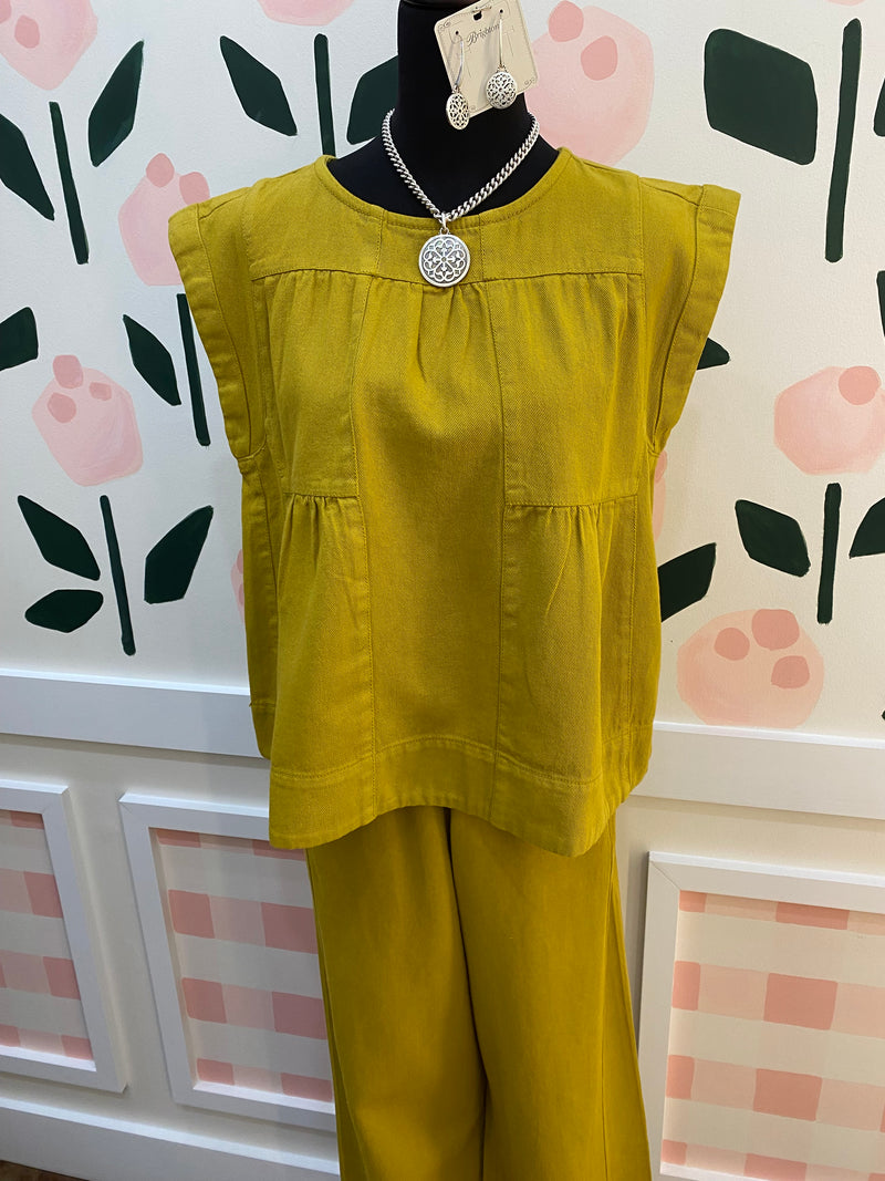 Patched swing top