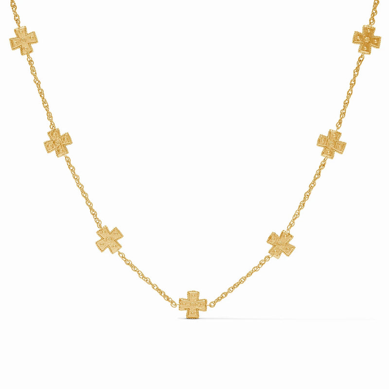 Malta Canterbury delicate station necklace