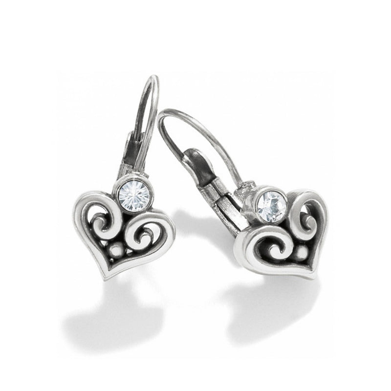 Alcazar Heart Leverback Earring