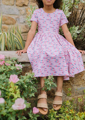 Classic Twirl Dress in Besties