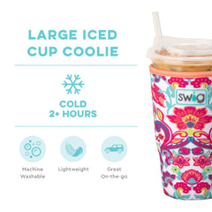 Flourish Iced Cup Coolie (Large)
