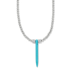 Meridian Petite Sphere Turquoise Necklace