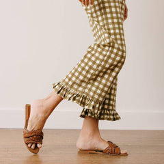 Painted Gingham Romy Pant
