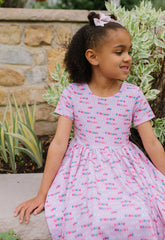 Classic Twirl Dress in Besties