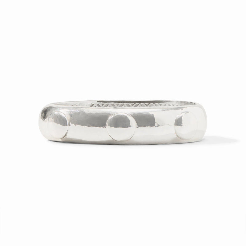 Solara hinged bangle-silver