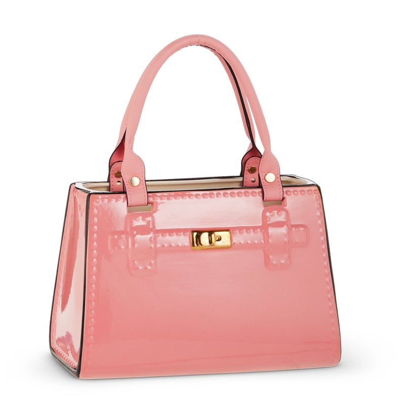 9.5” pink purse vase