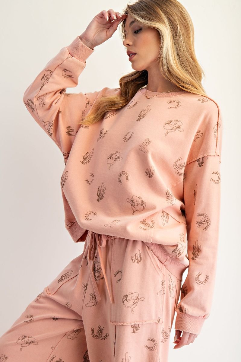 Western Print Comfort Set