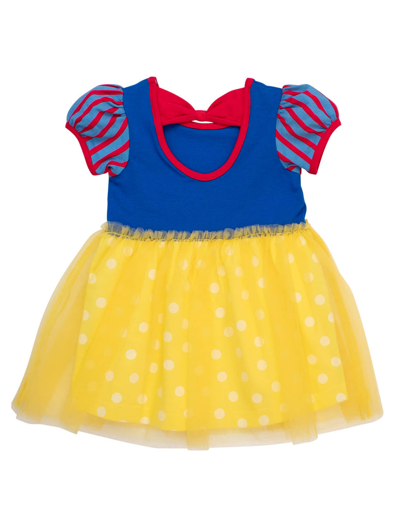 Girls Apple Princess Short Sleeve Princess Bow Twirl Dress