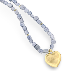 Indigo Mae Necklace, 17"