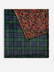 Mingo plaid cozy blanket