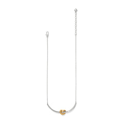 Interlock Single knot 2tn necklace