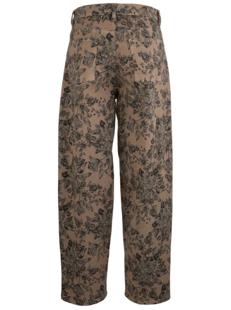 Ashton high rise relaxed fit-sand