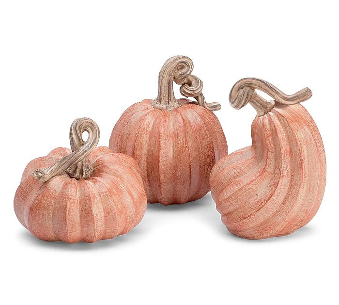 Small resin pumpkin (set of 3)