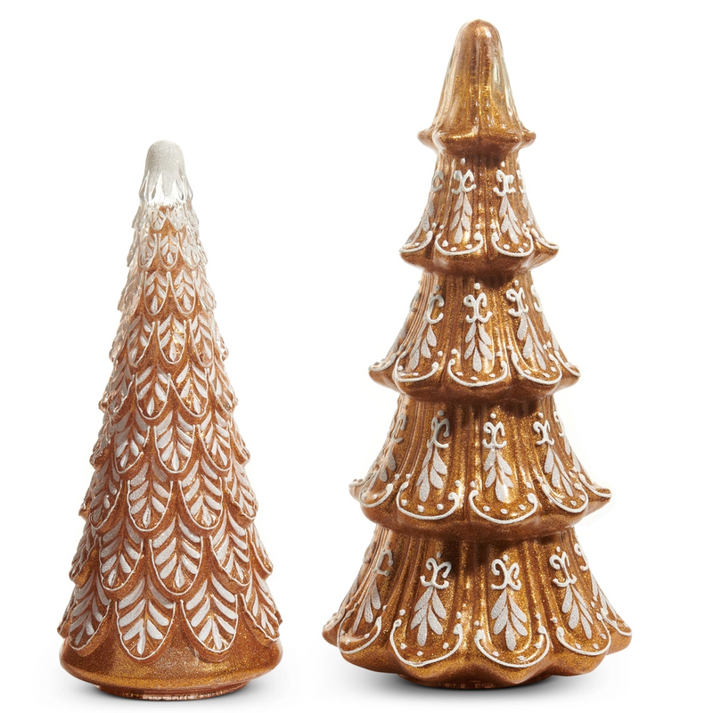 Gingerbread trees (SET OF 2)