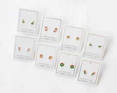 Screwback Stud Earrings - Chandler Ornament