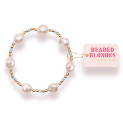 Powder Blue Sadie Bracelet: Standard 6.75 inch