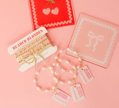 Demi Bracelet in Luster Pink: Extended 7.25 inch