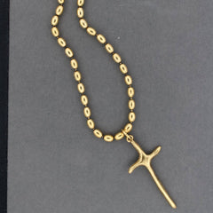Everyday Cross Necklace, 19 1/2"
