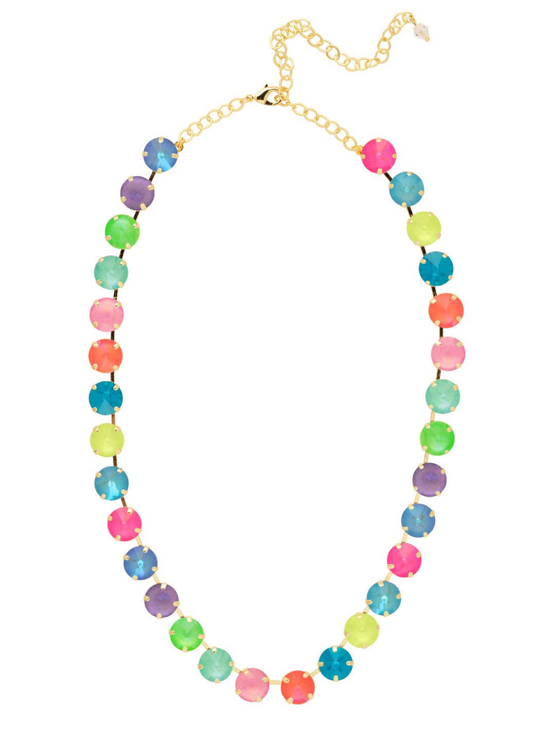 Mara Tennis Necklace - Vibrant
