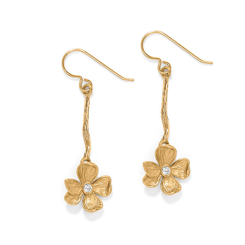 Everbloom French wire earring- Gold