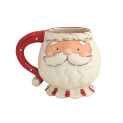 Holiday face mug