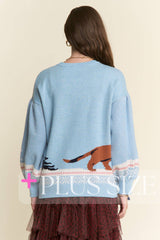 DACHSHUND XMAS HOLIDAY SWEATER